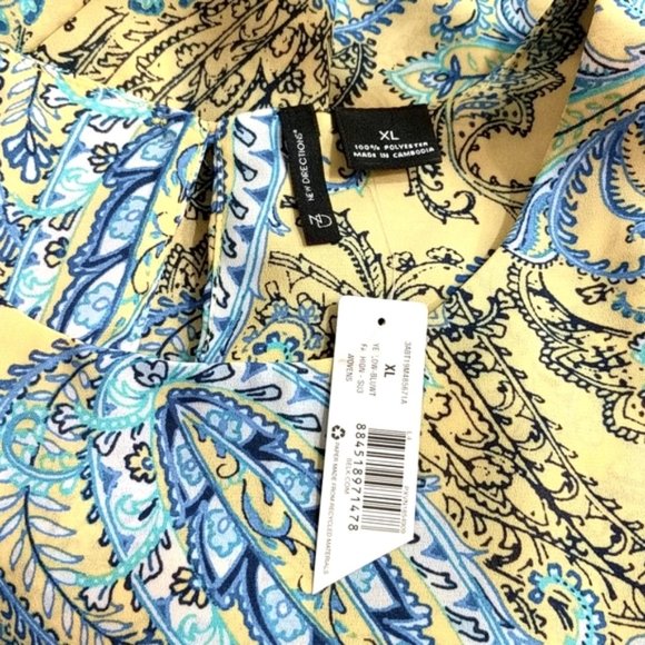 New Directions layered sleeveless tank top - Picture 9 of 12